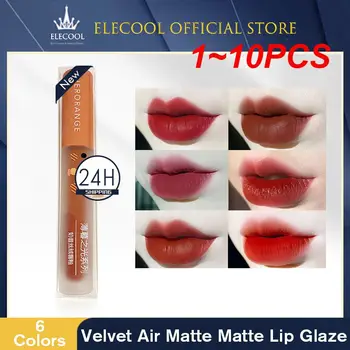 1 ~ 10ШТ Velvet Въздушен блясък за устни, Млечен шейк, глазура за устни, Матово червило, Корейската козметика, хидратиращ Водоустойчив грим Maquillaje