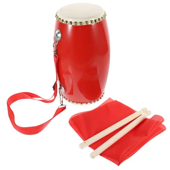 1 комплект колан барабан в китайски стил, подпори за изказвания, Ударен музикален инструмент