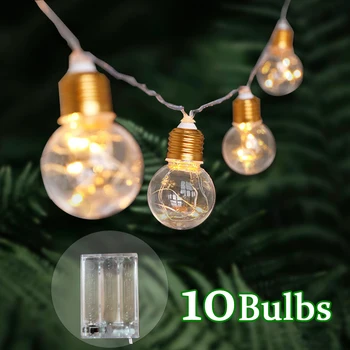 20 led топка гирлянди за Коледни led Гирлянди за магическо осветление С батерии или USB горивото Празнични Гирлянди, Украси за партита