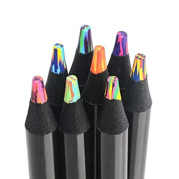 8 цвята, гигантски цветни моливи, цветни моливи за възрастни, цветни моливи за рисуване на художествени, colorization, скечове