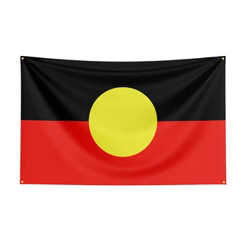 90x150 см Флаг австралийски аборигени, банер с принтом от полиестер за декор 1