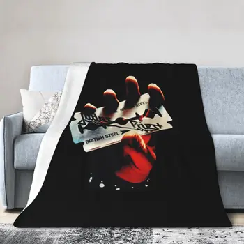 Judas Priest UK Sl Bed Комплект Спално бельо, Покривки Екстра Лесен Декор Диванное Одеяло 3D Минималистичные Устойчиви на Замърсяване Микрофибър със защита От търкалянето