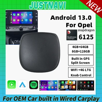 JUSTNAVI Smart AI Box Android Auto Wireless CarPlay За Dacia Duster Sandero Extreme Rang За Netflix За Iptv YouTube Tiktok