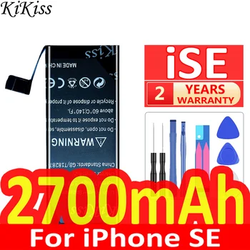 KIKISS за Apple iPhone SE SE2020 Батерия за iPhone X XR XS-XS Max XSMax SE 2 SE2 SE2020 Батерии за телефони с Голям Капацитет + НЯМА