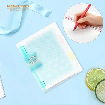 KOKUYO Light Color Cookie Серия Soft Light Loopbook Бележник A5 B5 Тетрадка формат А4, със Сменен сърцевина Kawaii Notebook