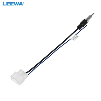 LEEWA 10шт Автомобилен адаптер за свързване на радио антени към конектора ISO за Isuzu Single Head Radio Wire Кабел # CA6831