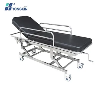 YX-1 Гореща разпродажба за възстановяване на продукт, однорычажные носилка в линейка от неръждаема стомана, автомобили количка за транспортиране в болница, носилки за транспортиране в болница