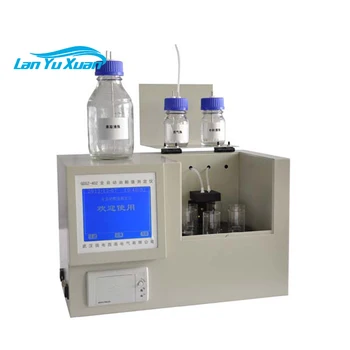 Автоматично лабораторен тестер киселинност на изолационни масла HVHIPOT, анализатор на киселинност масло GDSZ-402