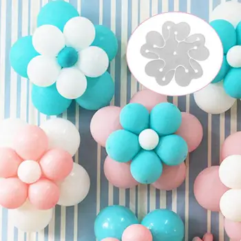Аксесоари за украса на цветни топки Скоба за печат от няколко балони Практичен Пластмасов Клип за рожден ден, Сватба Globos Балон