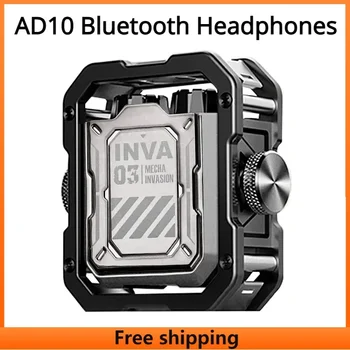 Безжични слушалки Bluetooth в стил Mecha AD10 Спортни слушалки с кабина за зареждане на Mecha Безжични слушалки с съраунд звучене на басите HIFI