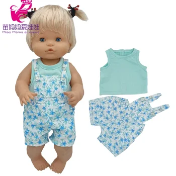 За 40-сантиметровой дрехи кукла Nenuco, 17-инчов детски кукли, ризи с цветен модел, Панталони, играчки, дрехи