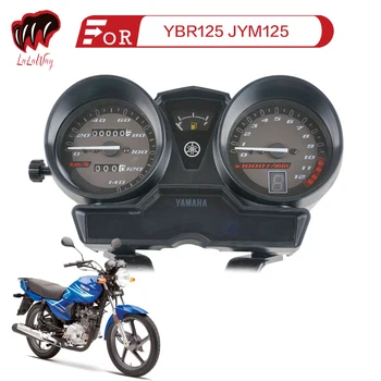 За YAMAHA YBR125 JYM125, мотоциклет Километраж, Скоростомер Сензор сигнал Двоен Дигитален Дисплей КМ/Ч Инструмент възел