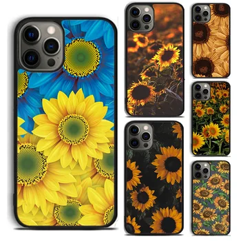 Калъф за телефон Sunflowers Forever за iPhone 15 11 12 13 14 Pro Max XR XS 8 7 Plus на корпуса