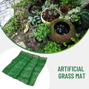 Килим от изкуствена трева зелена на изкуствен градински пейзаж газонный мат Turf