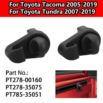 Кука за закрепване на купето на автомобила от 4 части Пластмасови автомобилни принадлежности за Toyota Tacoma 2007-2022 Мини-лента парапет на палубата Употреба легла