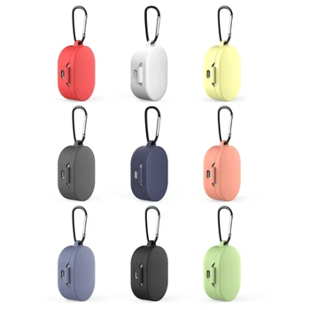 Малко силиконов калъф за слушалки Xiaomi Redmi Airdots, безжични слушалки за момчета, момичета, жени, мъже Различни цветове