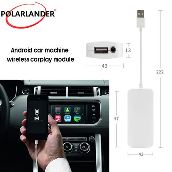 Мини USB адаптер Smart Link Carplay Stick с Android Auto за Apple CarPlay Dongle Android Carplay Module за Universal