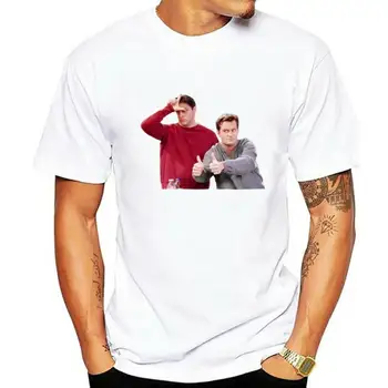 Мъжки t-shirt тениска Friends Chandler y Джоуи Okay, дамска тениска