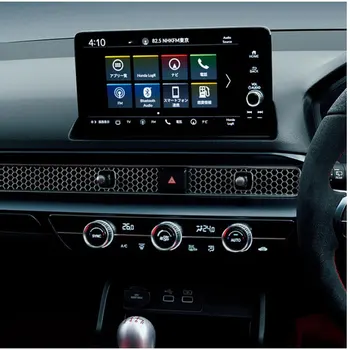 На екрана на GPS-навигация за Honda Civic 2022, 11-ти Инструментален екран, защитен слой от закалено стъкло, стикер на интериор на автомобил