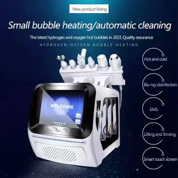 Най-мощна машина за дълбоко почистване на лицето, мултифункционален апарат за мастилено-струен пилинг, апарати за гидродермабразии