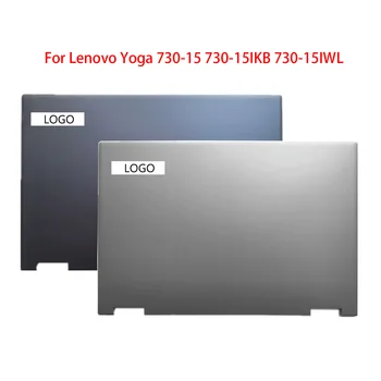 Нов Лаптоп и LCD Дисплей на Задната част на Кутията Горен Калъф За Lenovo Yoga 730-15 730-15IKB 730-15IWL Сребристо/Синьо AM27G000E20 AM27G000E10