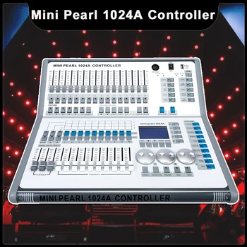 Нов Професионален контролер сцена DMX Mini Pearl 1024A Контролер за осветление DMX512 Контролер на DJ Disco Party Club Сценичното осветление