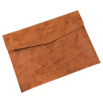 Портфейл за файлове Широко използван дизайн вложки за писалки богат на функции папка за документи Однотонная информационна чанта формат А4, Офис аксесоари