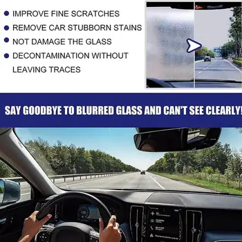 Пречистване На Маслената Филм На Автомобилното Стъкло Универсален Пречистване На Предното Стъкло За Пречистване На Маслената Фолио На Предното Стъкло Общи Аксесоари За Полиране На Стъкло