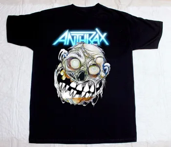 Рядка памучен тениска Anthrax Band с къс ръкав в подарък фанату от S до 5XL BC3784