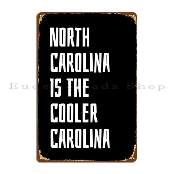 Северна Каролина - метални табели в ретро стил, дизайнерски декора на стените, лидице табела, плакат