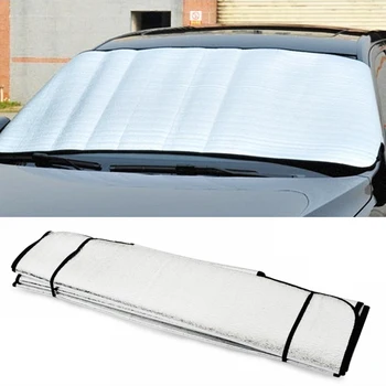 Сенника за кола Сгъваема здрава фолио на предното стъкло, защищающая от uv козирка за автомобилни прозорци, Оформление на автомобила