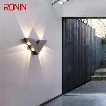 Стенни аплици RONIN, V-образно Открит Креативен лампа Водоустойчив Вътрешен двор Модерен led лампа за дома