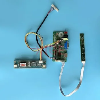Такса водача матричен контролера е Подходящ за LTN160AT04 LM156WH1-TLE1 LVDS 30-Пинов 1366*768, HDMI-Съвместим DIY комплект 2CCFL LCD дисплей VGA