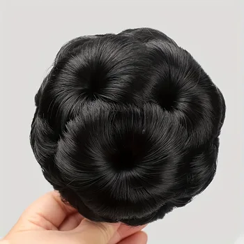 Удължаване на коса от синтетични конска опашка под формата на светлина за жените, Синтетичен кок, опашка, Удължаване на коса, Перука за коса